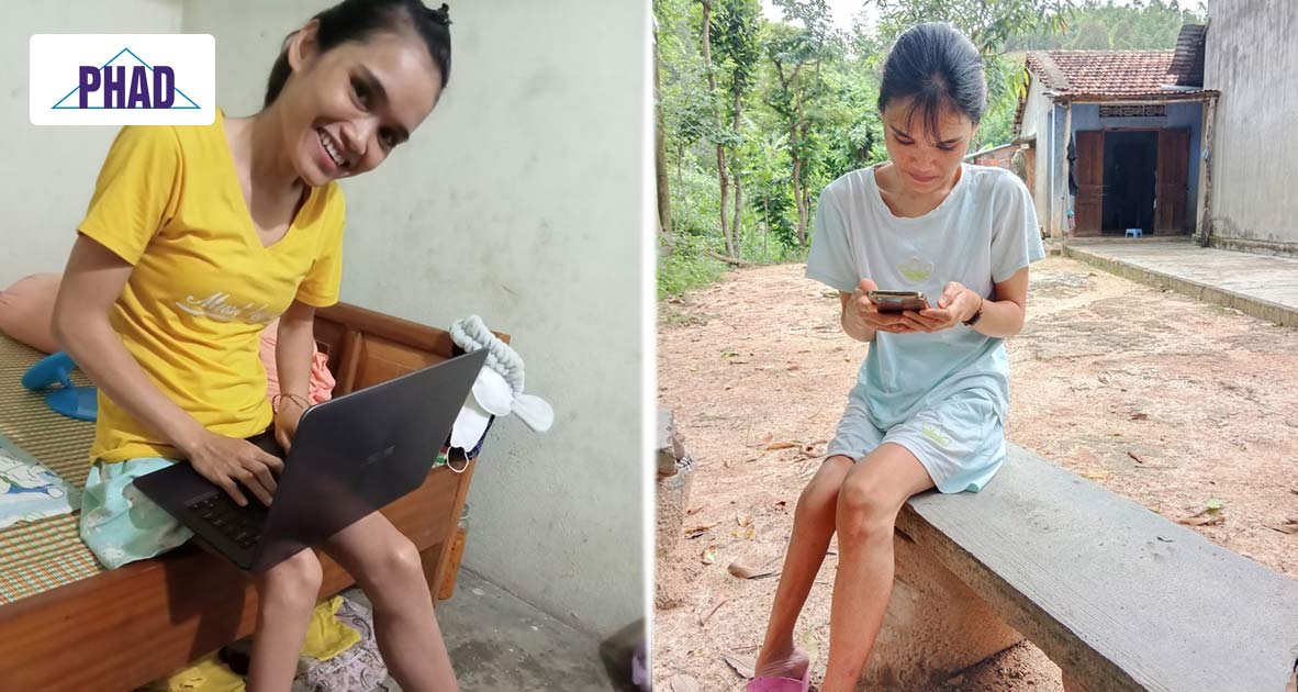 NKT sử dụng điện thoại thông minh