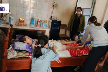 NKT được hướng dẫn về chăm sóc tại nhà